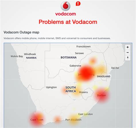 problems with vodacom.